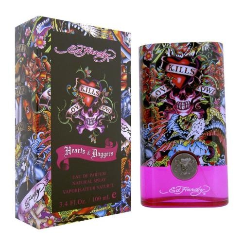 ED HARDY HEARTS & DAGGERS BY CHRISTIAN AUDIGIER 3.4 FL.OZ. EDP SPRAY FOR WOMEN