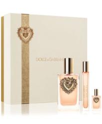 DOLCE & GABBANA DEVOTION 3 PCS. GIFT SET: 3.4 FL.OZ. EDP 5ML EDP and 10ml edP FOR WOMEN
