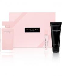 Narciso Rodriguez Gift Set 3 Pcs. : 3.3oz edp sp10ml edp sp1.6oz Body Lotion Women