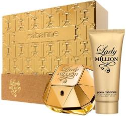 LADY MILLION 2 PCS. GIFT SET: 2.7 FL.OZ. EDP SPRAY AND 3.4oz. BODY LOTION FOR WOMEN