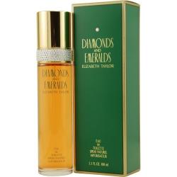 DIAMONDS & EMERALDS BY ELIZABETH TAYLOR 3.4 FL.OZ. EDT SPRAY FOR WOMEN