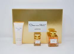 OSCAR ALIBI(W)(H/B)(LI FREE)3PC SET(3.4oz edp sp3.4oz Body Lotion1.0oz edp sp) FOR WOMEN