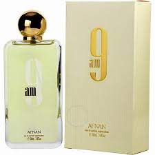AFNAN 9 AM (WHITE) 3.4 OZ. EDP SPRAY FOR WOMEN