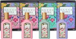 GUCCI 4 PCS. GIFT SET: 5ML BLOOM EDP + 2 X 5ML FLORA GORGEOUS GARDENIA FOR WOMEN