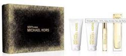 Michael Kors Sexy Amber 4 pcs. gift set: 100ML EDP SPRAY + 100ml body lotion + 100ml gel and 10ml edp Women