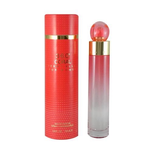 360 CORAL BY PERRY ELLIS 3.4 FL.OZ. EDP SPRAY FOR WOMEN