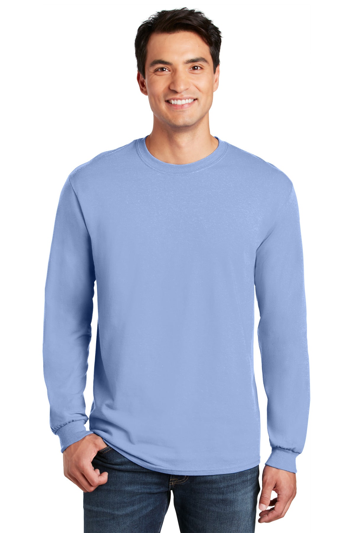 Gildan® - Heavy Cotton™ 100% Cotton Long Sleeve T-Shirt.  5400