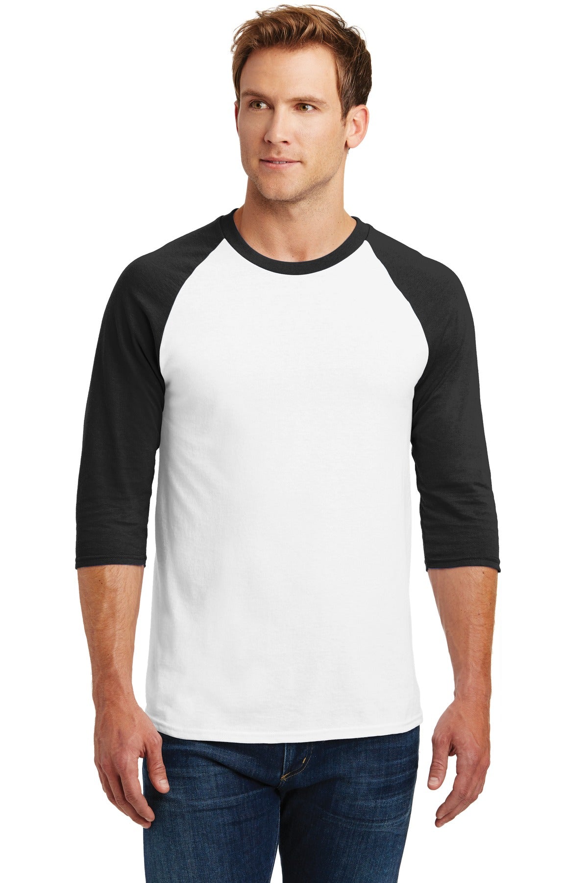 Gildan® Heavy Cotton™ 3/4-Sleeve Raglan T-Shirt. 5700