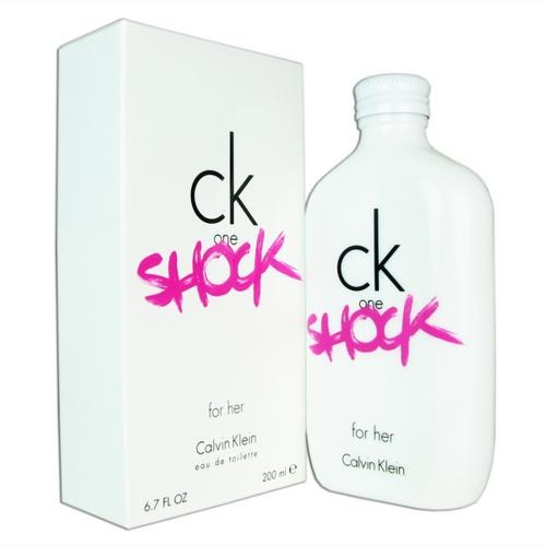 CK ONE SHOCK BY CALVIN KLEIN 6.7 FL.OZ. EDT SPRAY FOR WOMEN