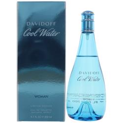 COOL WATER BY DAVIDOFF 6.7 FL.OZ. EDT SPRAY FOR WOMEN
