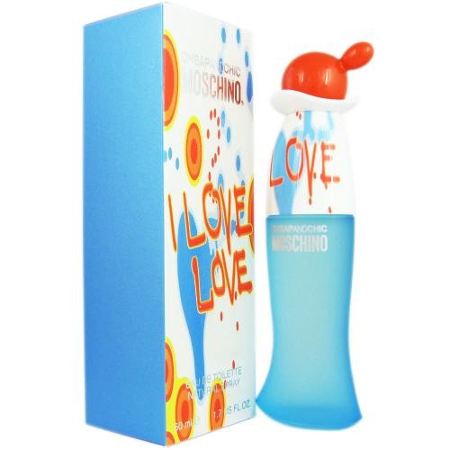 I LOVE LOVE BY MOSCHINO 3.4 FL.OZ. EDT SPRAY FOR WOMEN