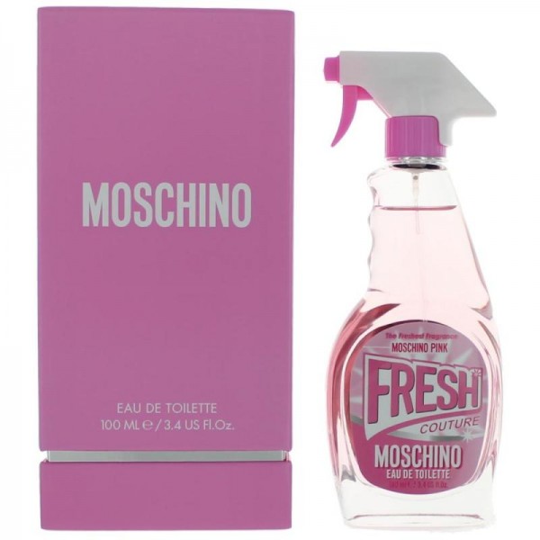 Pink Fresh Couture BY MOSCHINO 3.4 FL.OZ. EDT SPRAY FOR WOMEN