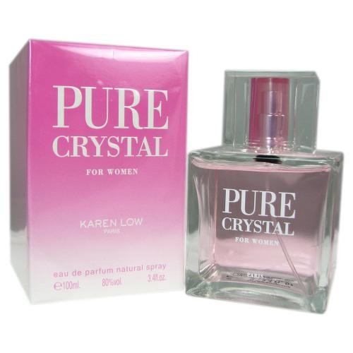 PURE CRYSTAL BY KAREN LOW 3.4 FL.OZ. EDP SPRAY FOR WOMEN