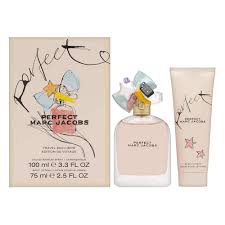 MARC JACOBS PERFEC 2 Pcs. GIFT SET:3.4 Fl. Oz. Eau De Toilette Spray + 2.5OZ. BODY LOTION Women
