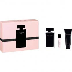 Narciso Rodriguez Gift Set 3 Pcs. : 3.3oz edt spray 1.6oz body lotion  0.33 FL. OZ. EDT Women