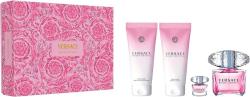 Bright Crystal Gift Set 4pcs : 3.4oz edt 3.4oz BODY LOTION 3.4oz GEL POUCH for women