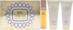 WHITE DIAMOND 3 PCS. GIFT SET: 3.3oz edt sp 3.3oz moisturizing body wash 3.3oz perfumed body lotion FOR WOMEN