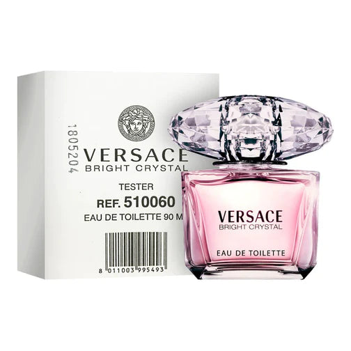 BRIGHT CRYSTAL TESTER BY VERSACE 3.0 FL.OZ. EDT SPRAY FOR WOMEN