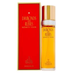 DIAMONDS & RUBIES BY ELIZABETH TAYLOR 3.4 FL.OZ. EDT SPRAY FOR WOMEN