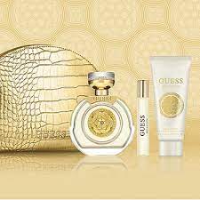 GUESS BELLA VITA (W)(H/B)(LI FREE)4PC SET(3.4oz edp sp15ml Travel sp 3.4oz Body Lotion Pouch) FOR WOMEN