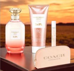 COACH DREAMS BY COACH 3 pcs. gift set: 3.0oz edp sp3.4oz body lotion7.5ml edp FOR WOMEN
