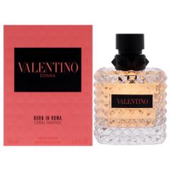 BORN IN ROMA CORAL FANTASY BY VALENTINO 3.4 FL.OZ. EDP SPRAY FOR WOMEN