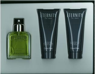 GIFT/SET ETERNITY 3PCS. :CK CALVIN KLEIN ETERNIT Perfume By CALVIN KLEIN For MEN