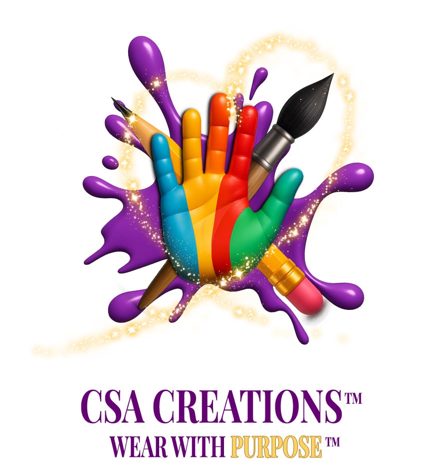 CSA Creations Wear With Purpose logo